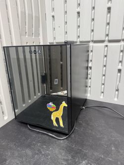 14”W, 18” D, 18” H wine cooler