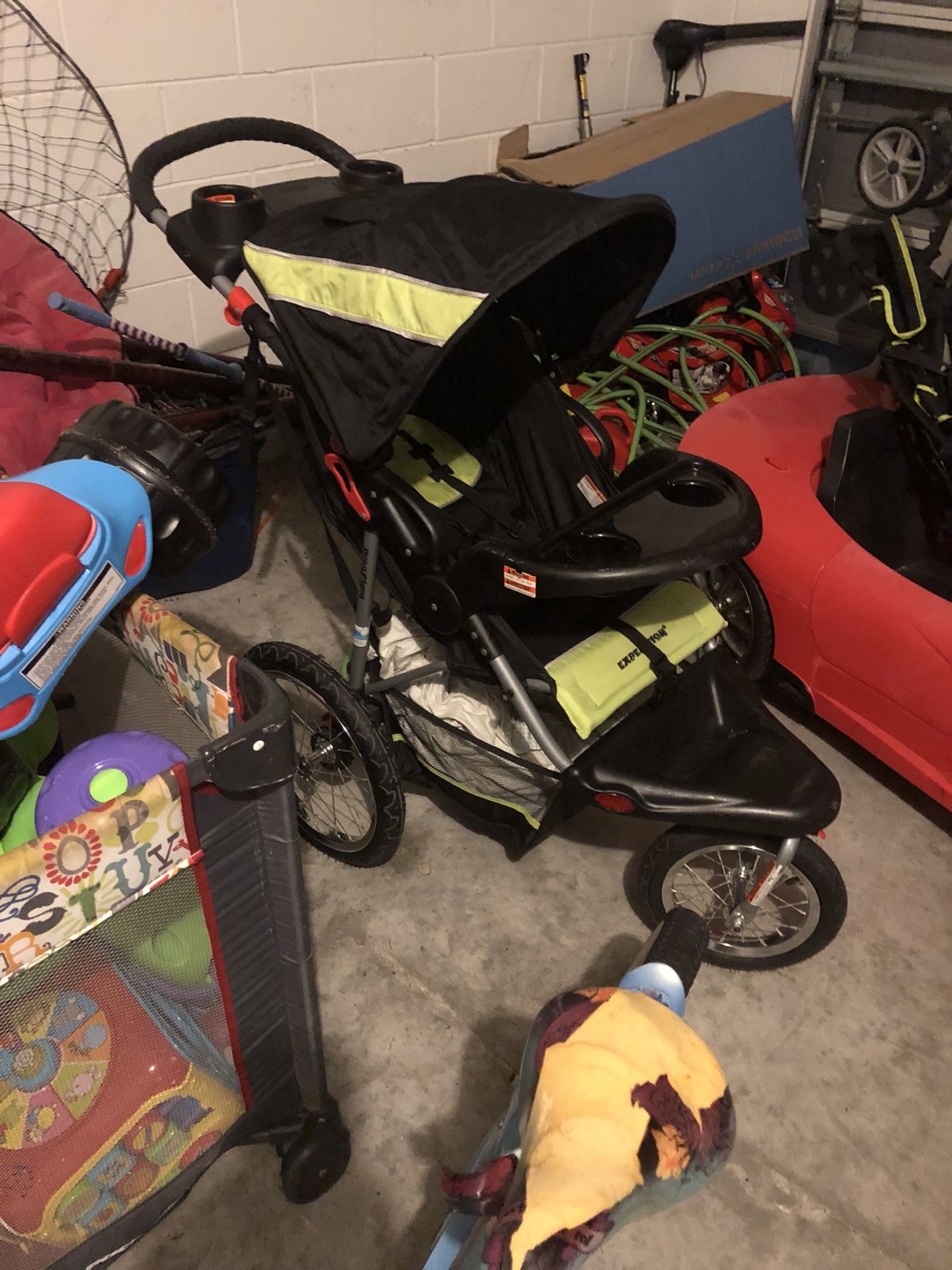 Stroller 3 wheels runner