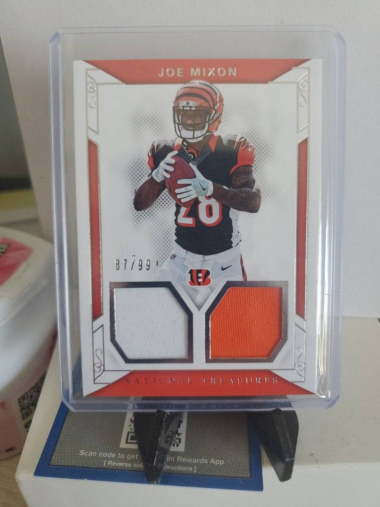 Bengals Joe Mixon Jersey Card