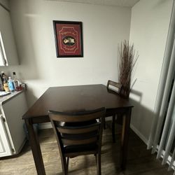 Dining Room Table Set + Decor 
