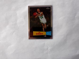 Bob Cousy Chrome Variation Mint
