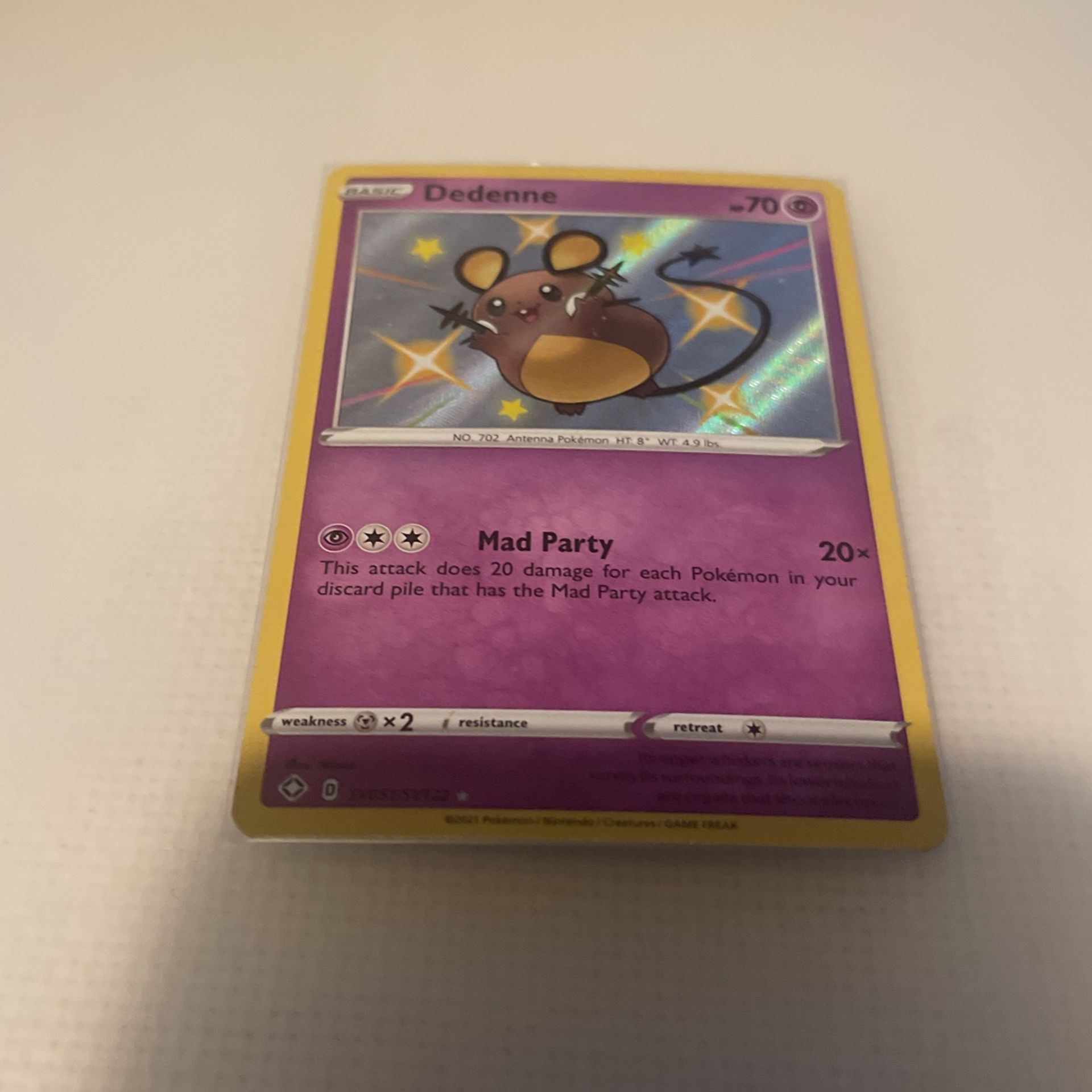Pokémon Dedenne SV51/SV122