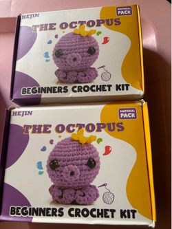 Octopus Beginners Crochet Kit (x2)