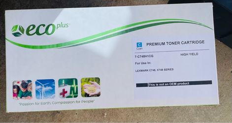 Lexmark C748/X748 Cyan toner
