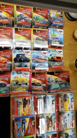 Disney Diecast Cars (New & Unopened)
