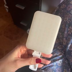 Clip-On LED Video Light 2500mAh Dimmable Selfie Panel for iPhone Laptop Camera