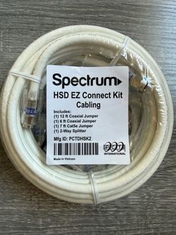 New Spectrum EZ Connect Cable Kit & Splitter