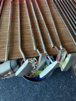 Ping, Taylor made, odyssey putters