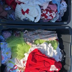 Garage Yard Sale Clothes Decor 