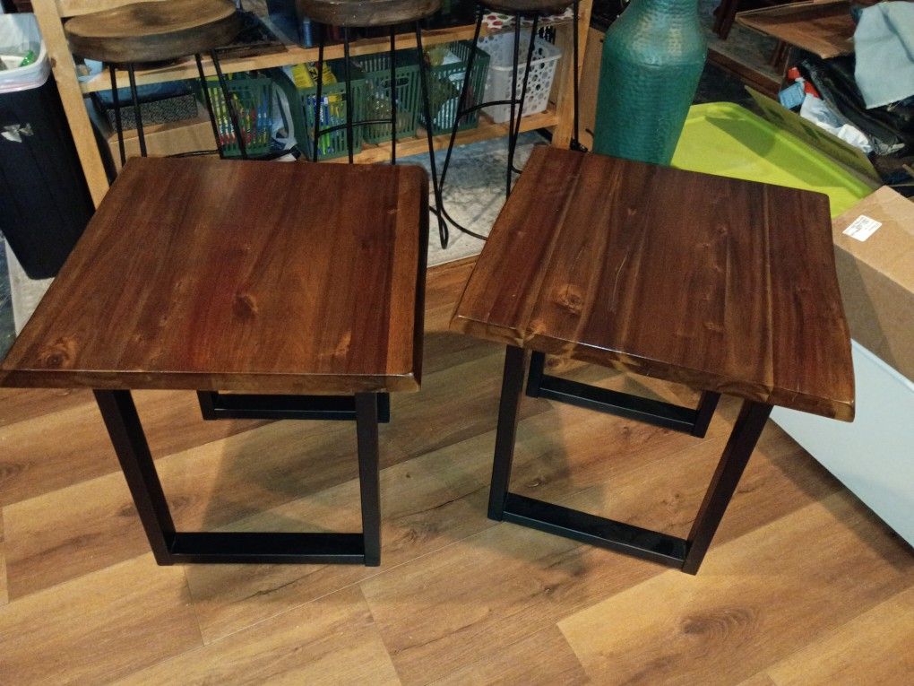 A Set Of End Tables