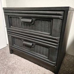 Small Black Dresser