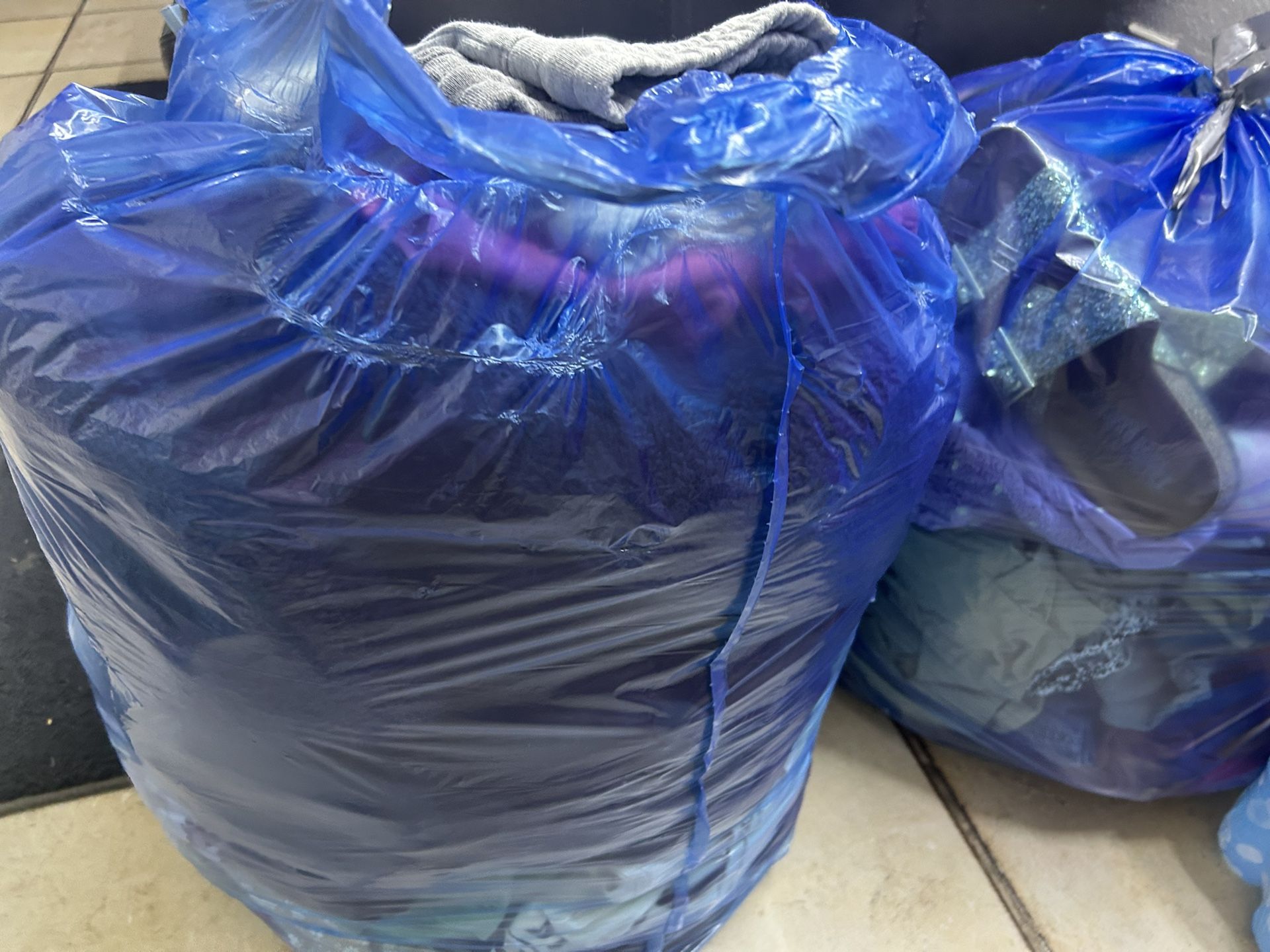 2 Bags Of Clothes Girl Clothes And Woman