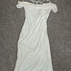White Lace Dress 