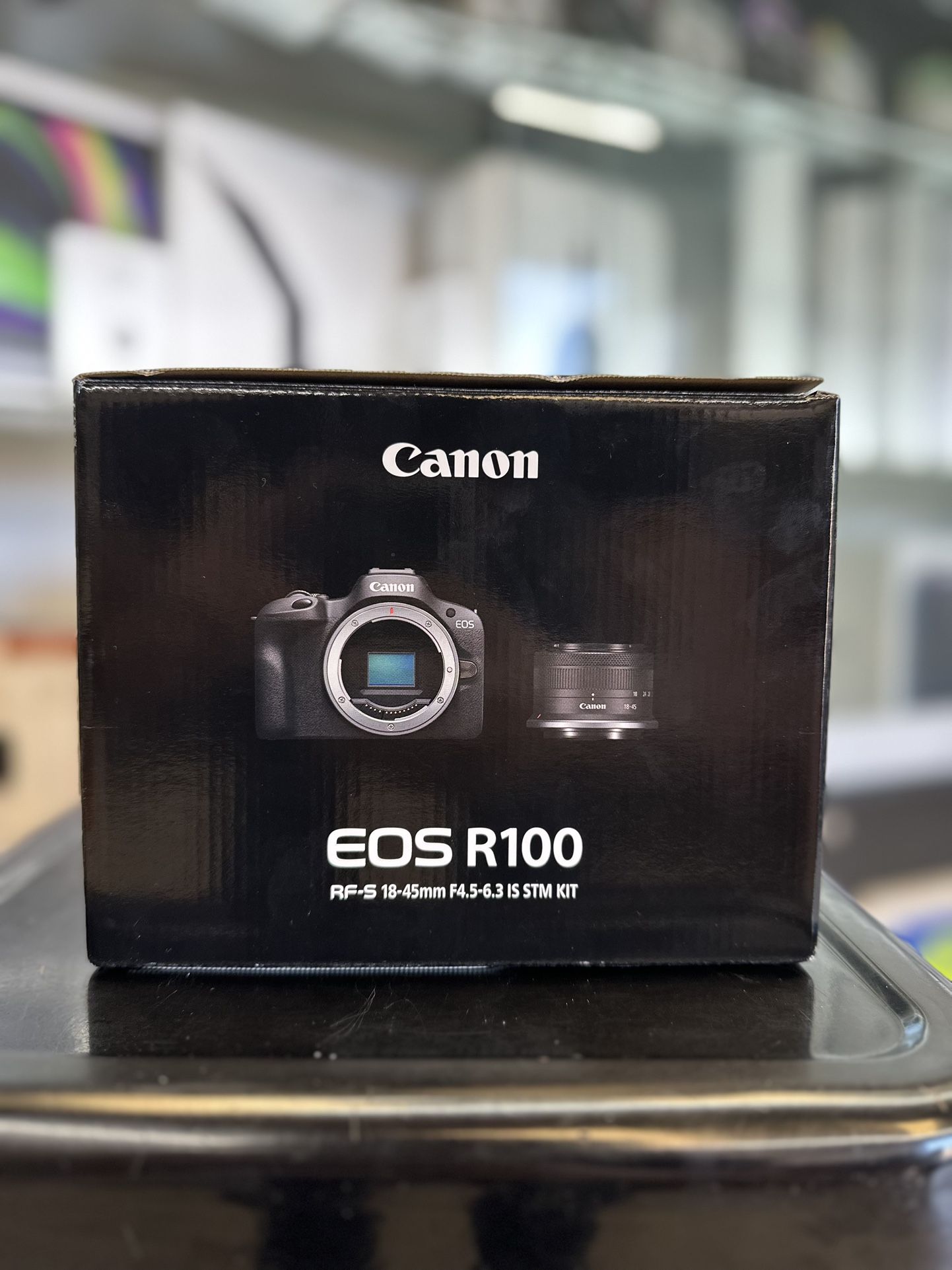 canon eos r100 rfs 18-45 Camera