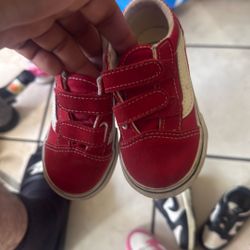 Red Vans Kids