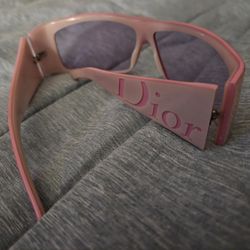 Vintage Dior Sun Glasses - Rare Pink