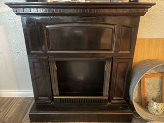 Fake fireplace