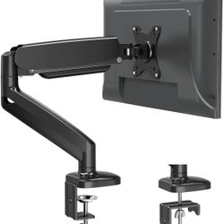 Single Monitor Desk Mount Adjustable Screen Up To 32”