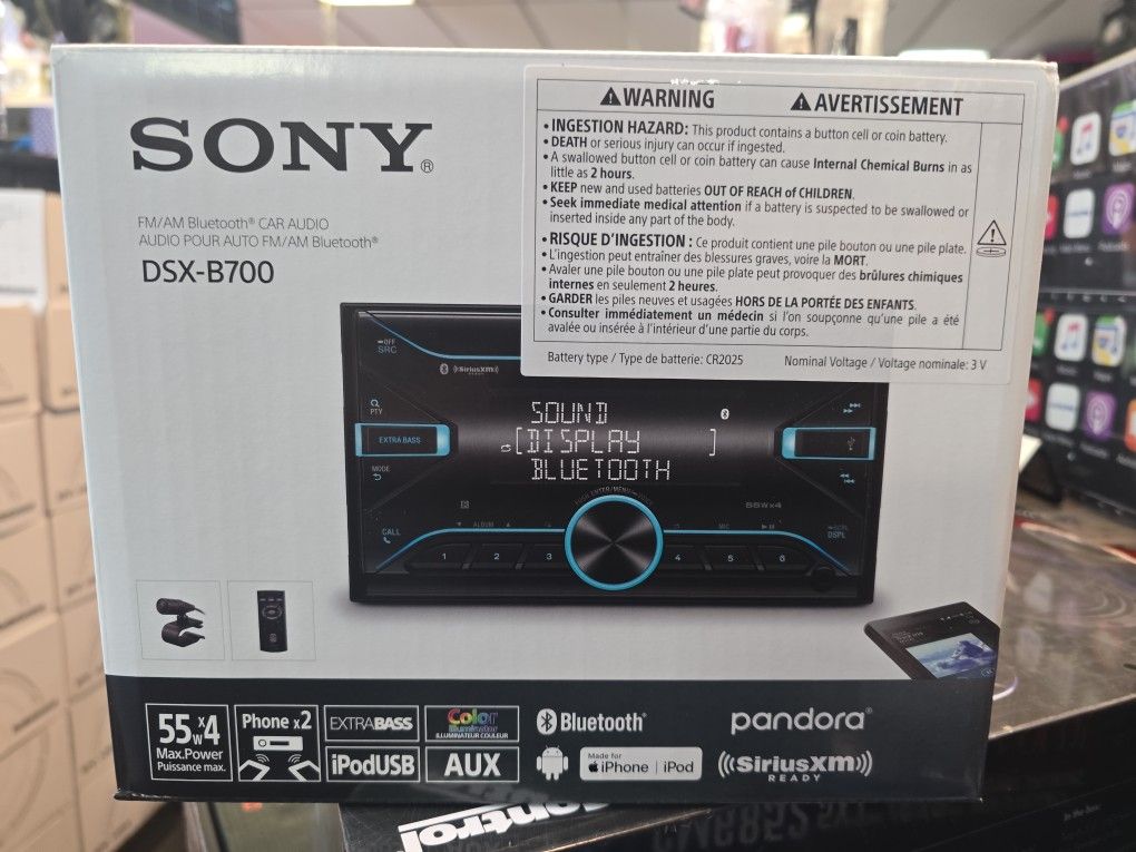 Sony DSX-B700 Stereo Receiver Bluetooth