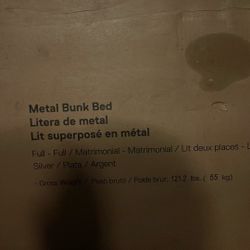Metal Bunk Bed Frame.