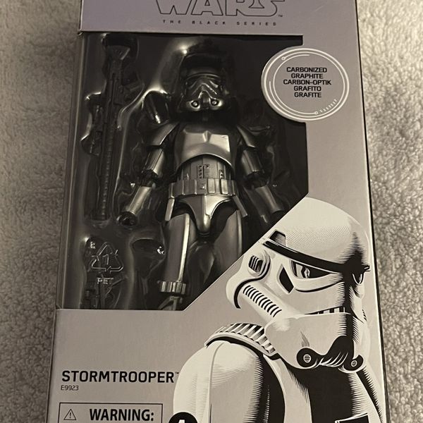Star Wars The Empire Strikes Back Stormtrooper Carbonized Collection 6â Figure for Sale in