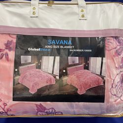 SAVANA Blanket Double Sided Super Soft Blanket Size  King , We Have  Mayoreo/ Whosale  15 PCS Oh More $ 34 Each 