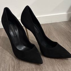 CASADEI Pumps Suede Leather 