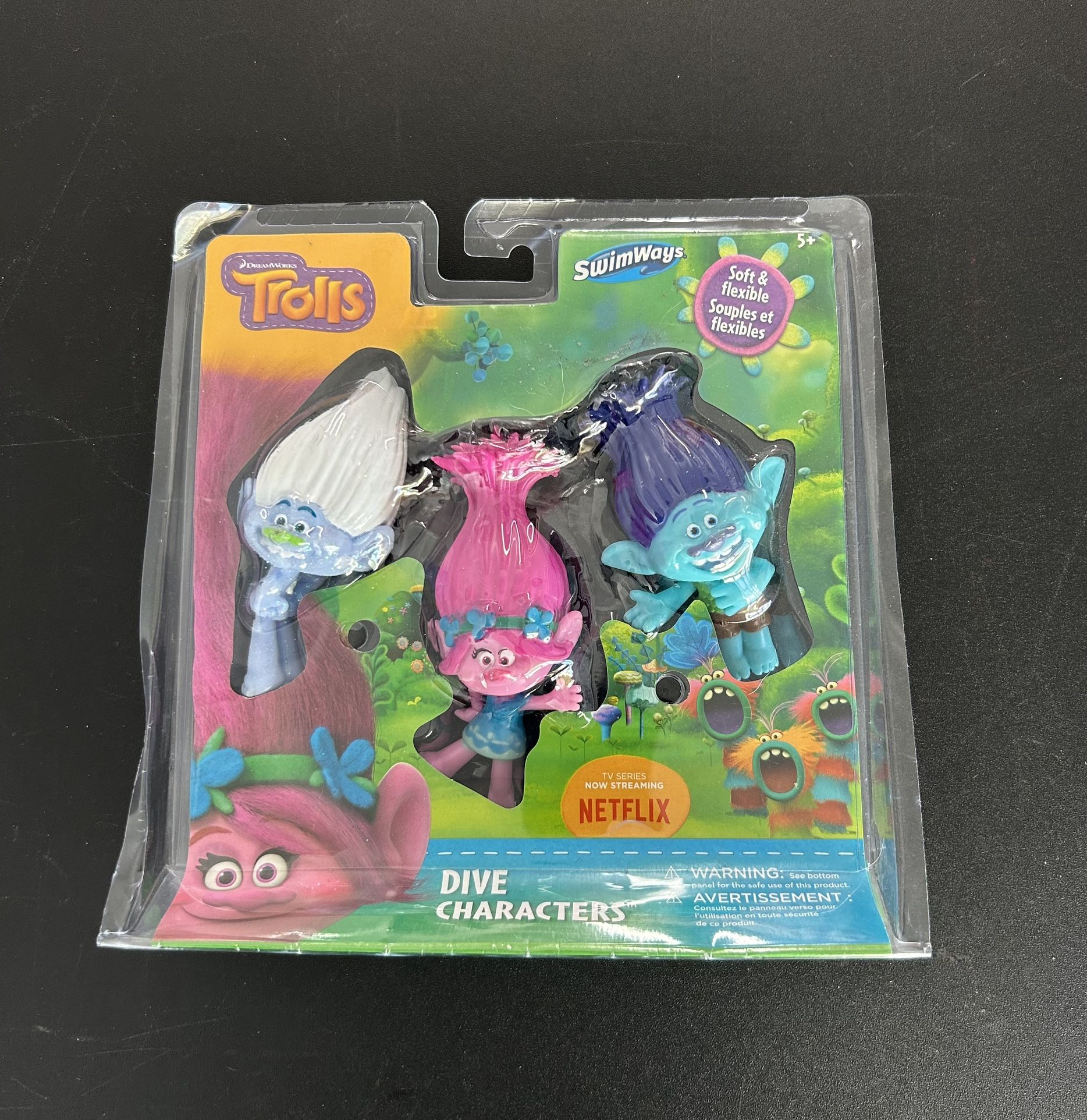 Swimways DREAMWORKS “TROLLS”Dive Characters (NIP)