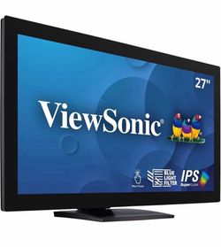 ViewSonic TD2760 27 Inch 1080p 10-Point Multi Touch Screen Monitor with Advanced Ergonomics RS232 HDMI and DisplayPort
