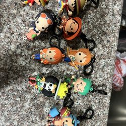 One Piece  Bag Clip in  Monogram Anime