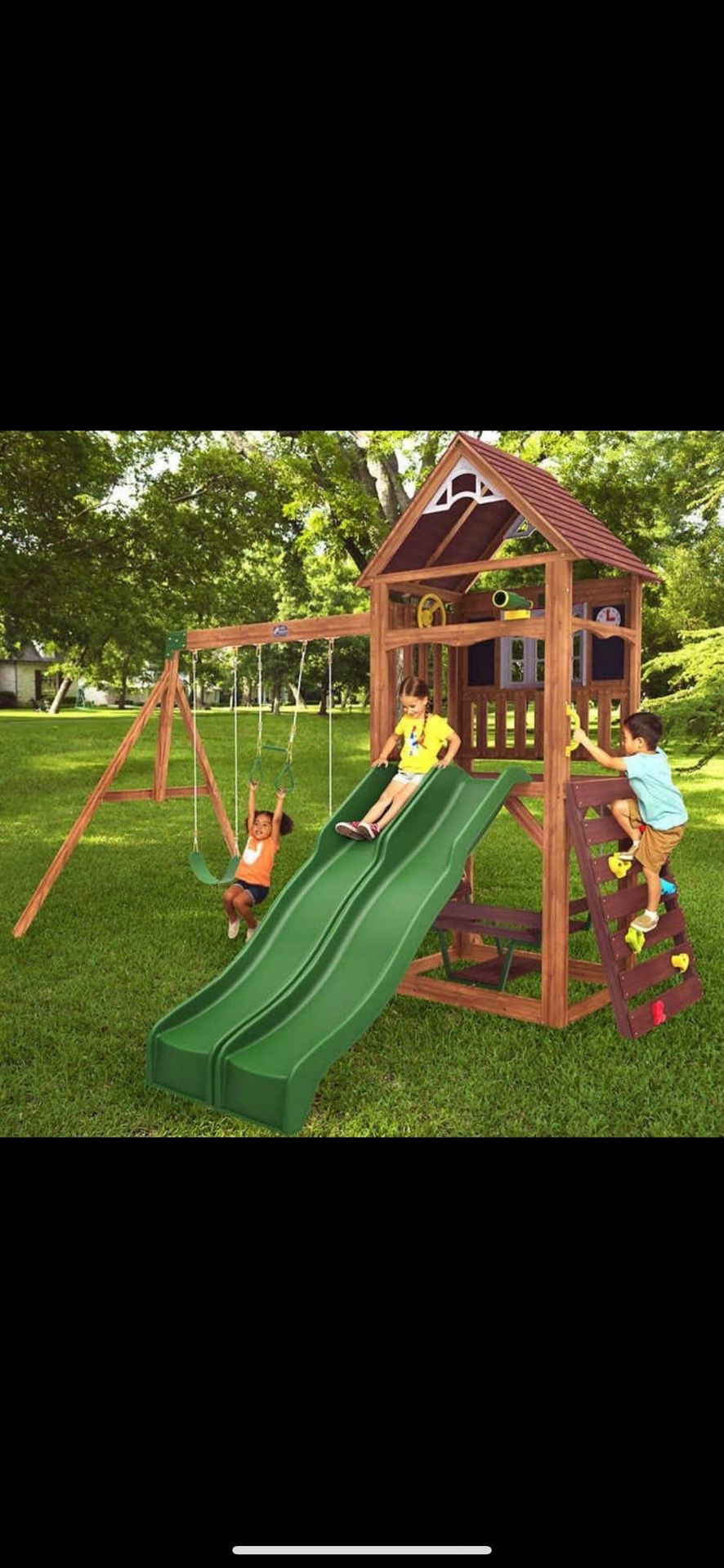 Kids Kraft Costco Kids Playhouse With Swings New 