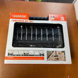 Warrior Forster Drill Bit Set 16p/c