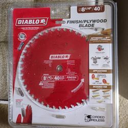 Diablo 8 1/4" Finishing Saw Blade. BRAND NEW!