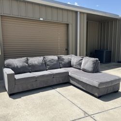 Gray Sectional Couch