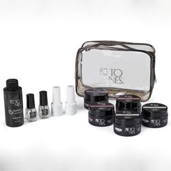 New TONES Professional Fashion Poly Gel Nail Sampler Kit 