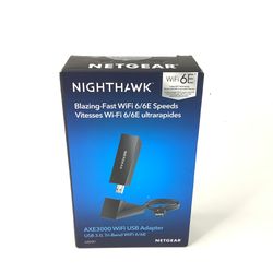 New* Netgear Blazing-Fast WiFi 6/6 E Speeds USB Adapter 