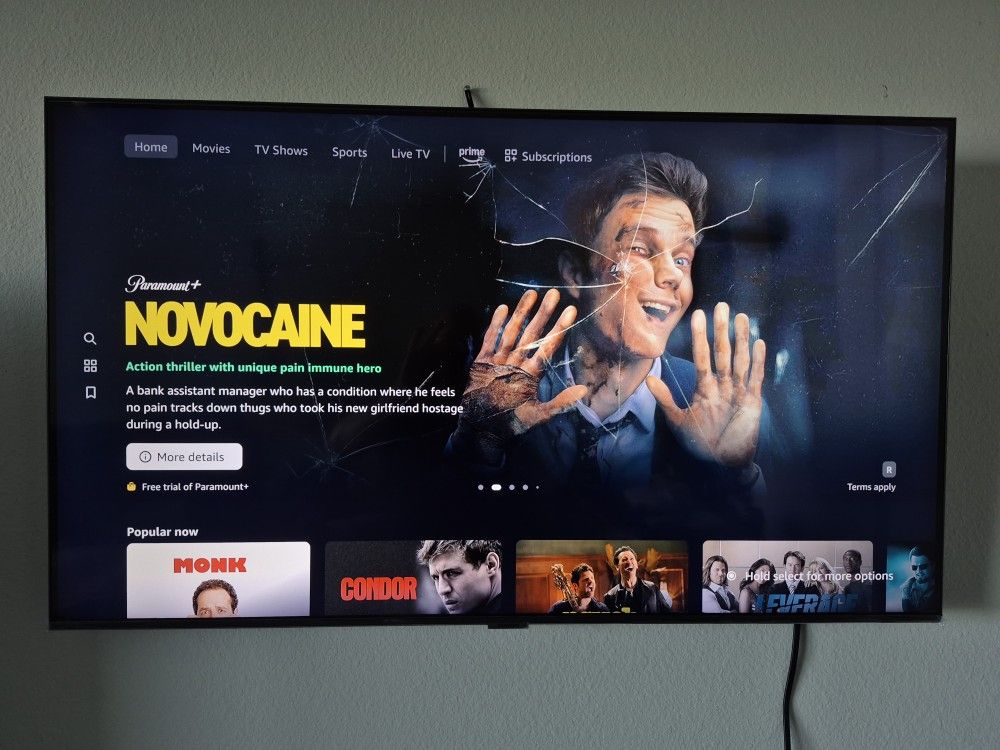 SAMSUNG 4K Crystal Smart Tv's 43" and 32"