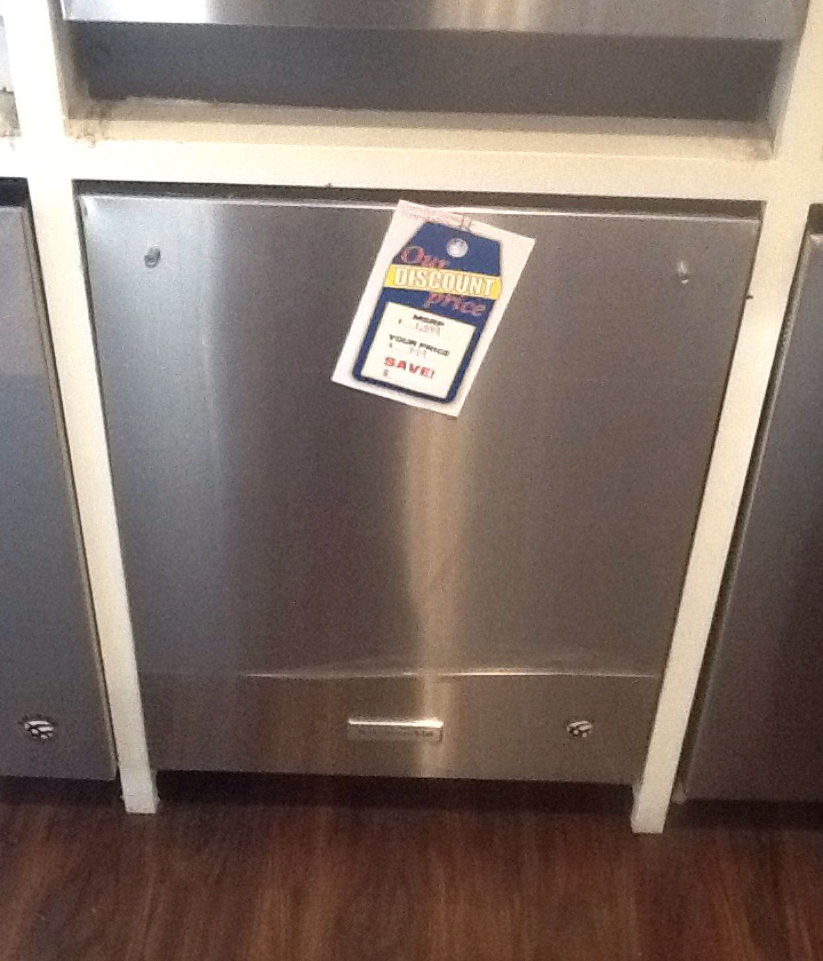 New open box kitchen aid dishwasher