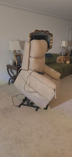 Ashley Next-Gen DuraPella Power Lift Recliner – Sand, Brand New