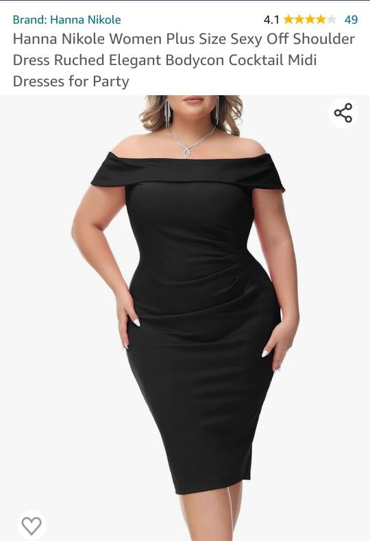 New Beautiful Beautiful Black Dress Sizs 24 W/Tags.  Beautiful. See All Photo's.  Selling For A LOT Less Than What It Cost !! Cash /Pickup Only 