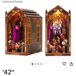 Princes Ross DIY wooden book nook