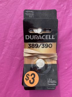 DURACELL 389/390 BATTERY
