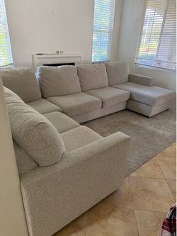 Living room sectional couch