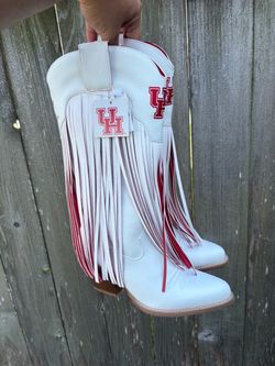 Vacarri UofH Kacey Boots sz 7.5W and 8.5W