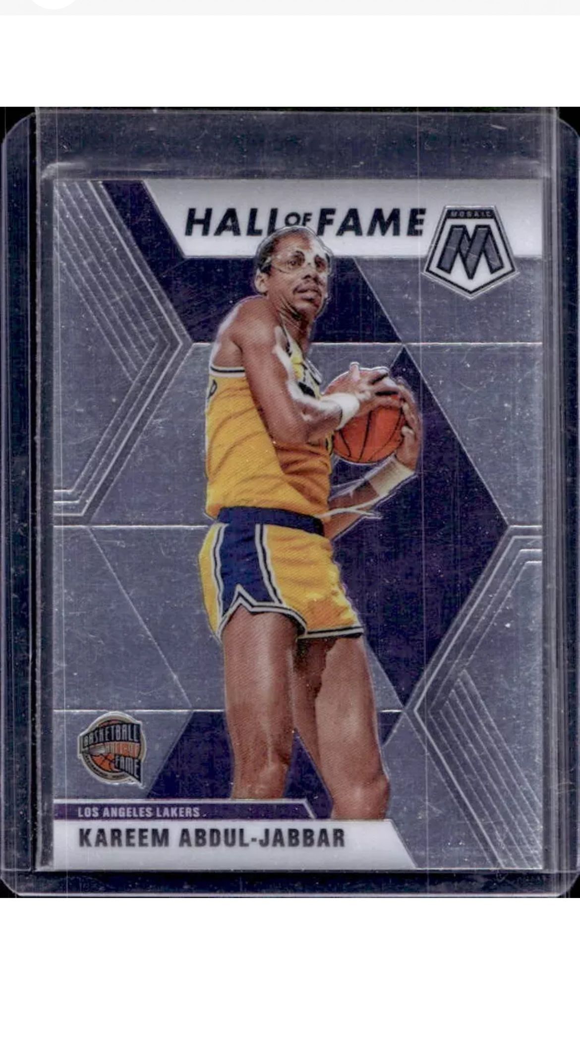 2019-20 Mosaic Kareem Abdul-Jabbar Hall Of Fame #283 Lakers