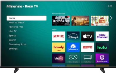 Hisense 58 inch tv