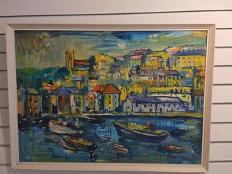 BRIXHAM HARBOUR  ENGLAND