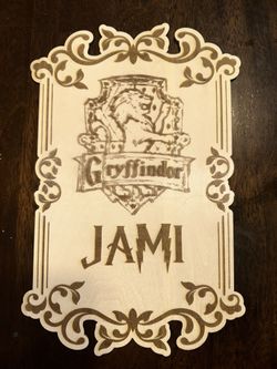 Customizable Harry Potter House Decoration