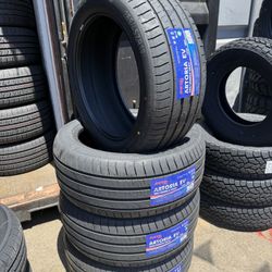 255-45-19 $400 CASH OUT THE DOOR All Season Tires installed (4) New 50,000 Mile Warranty-We Finance