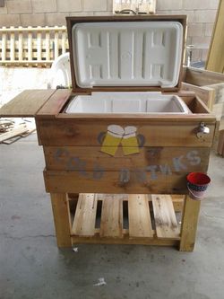 Ice chest cooler
